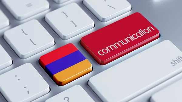 Armenia kommunikation concep — Stockfoto