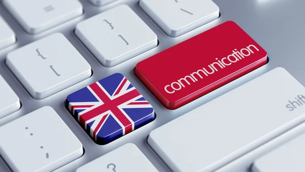 Wielka Brytania komunikacji Concep — Zdjęcie stockowe