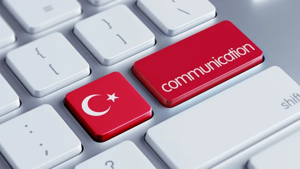 Turquía Comunicación Concep — Foto de Stock