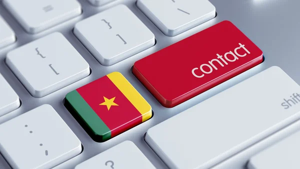 Camerun Concetto tastiera — Foto Stock