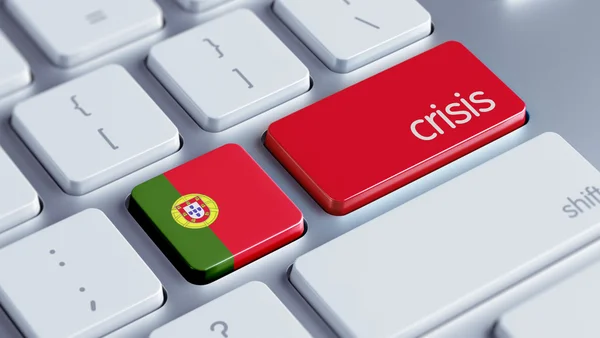 Portugalsko krize concep — Stock fotografie
