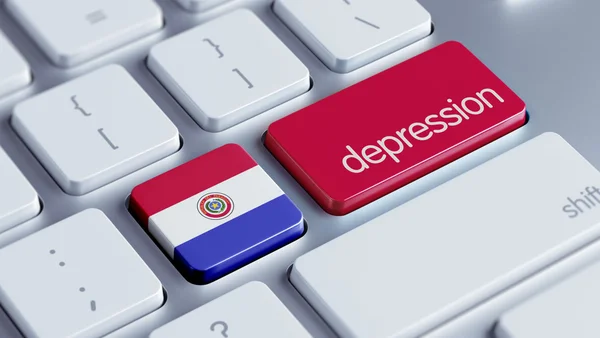 Paraguay Depresión Concep — Foto de Stock