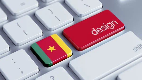 Cameroon Keyboard Concept — Stock Photo, Image