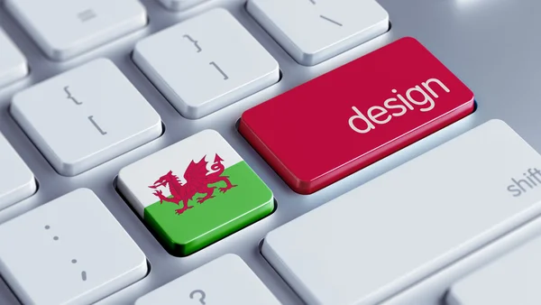 Wales Design Concept — Stockfoto