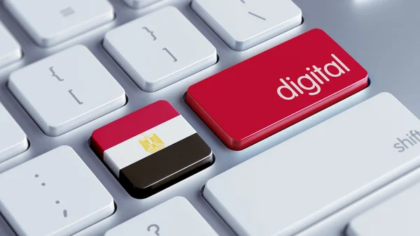 Egypt Digital Concept — Stock Photo, Image