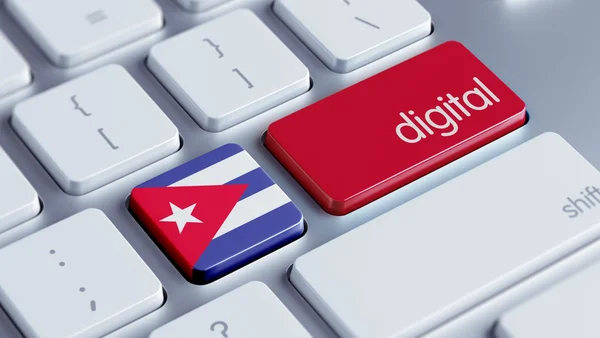 Cuba Concetto digitale — Foto Stock