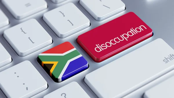Sydafrika Disoccupation koncept — Stockfoto