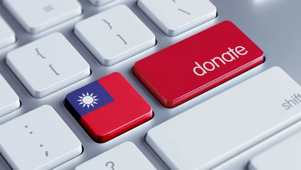 Taiwán Donar Concepto —  Fotos de Stock