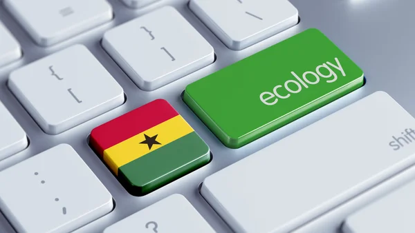Ghana Concepto de Ecología — Foto de Stock