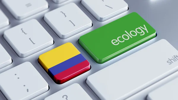 Colombia Concetto di ecologia — Foto Stock