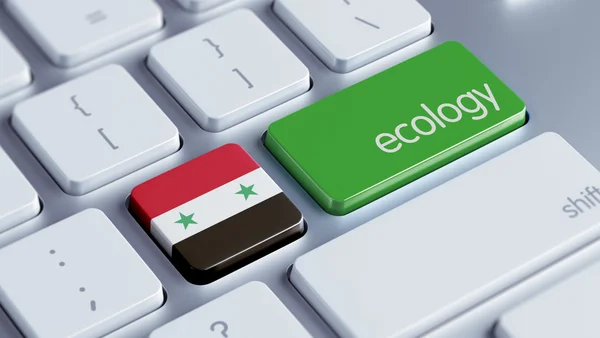 Concepto de Ecología Siria — Foto de Stock
