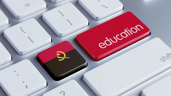 Bildungskonzept für Angola — Stockfoto