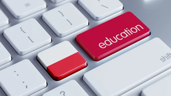 Polen onderwijs Concept — Stockfoto