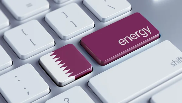 Concepto de energía de Qatar — Foto de Stock