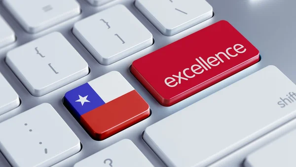 Chiles Exzellenzkonzept — Stockfoto