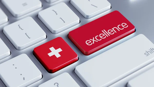 Switzerland Excellence Concept — Stock Photo, Image