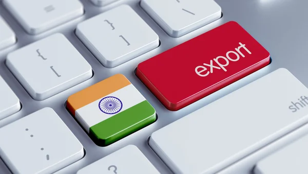 India concepto de exportación —  Fotos de Stock