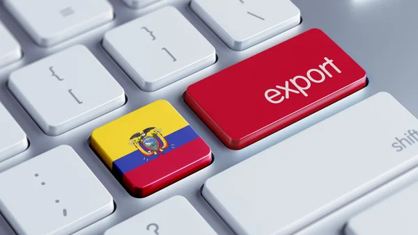 Ecuador tangentbord koncept — Stockfoto