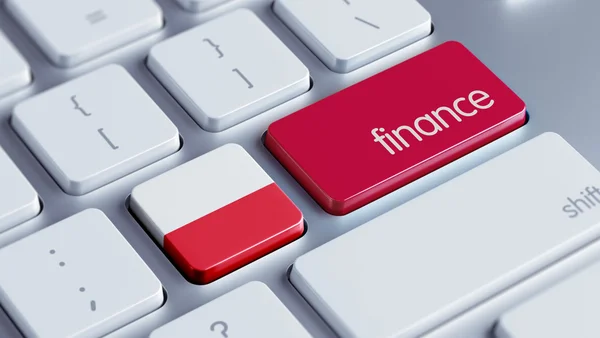 Poland Finance Concept — Stock Photo, Image