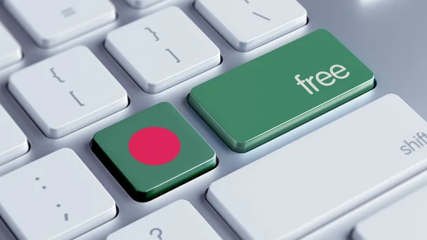 Bangladesh gratis koncept — Stockfoto