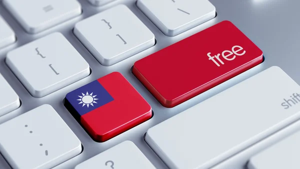 Taiwan Free Concept — Stock Photo, Image