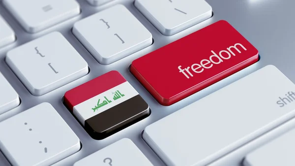Irak'a Özgürlük kavramı — Stok fotoğraf