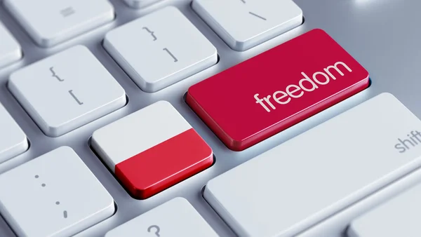 Poland Freedom Concept — Stock Photo, Image