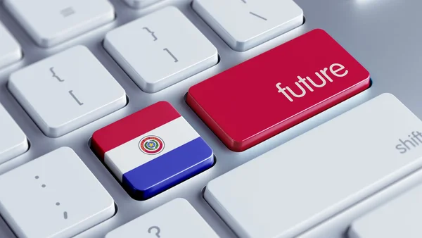 Paraguay framtida koncept — Stockfoto