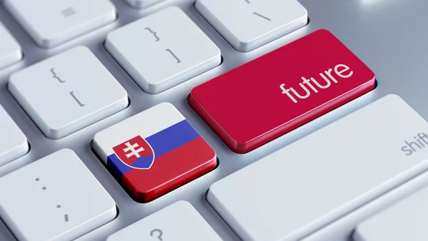 Slovakien framtida koncept — Stockfoto