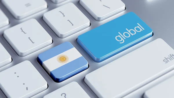 Conceito Global da Argentina — Fotografia de Stock