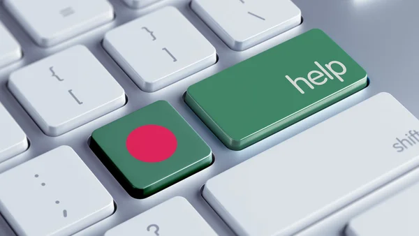 Bangladesh Help Concept — Stockfoto