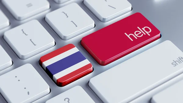 Tayland yardım kavramı — Stok fotoğraf