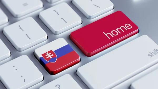 Slovakya ev kavramı — Stok fotoğraf