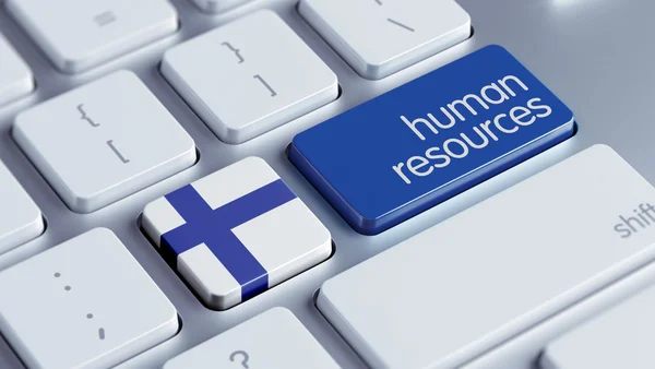 Finland menselijke hulpbronnen Concept — Stockfoto