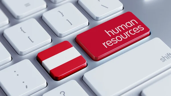 Autriche Concept des ressources humaines — Photo