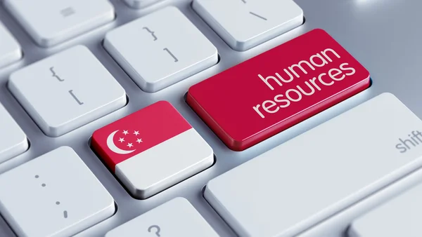 Singapore Human Resources Concept — Stock Photo, Image