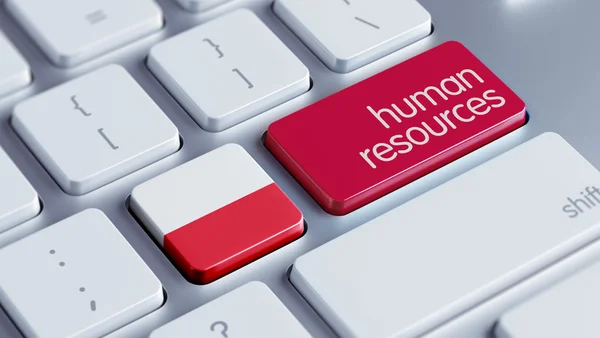 Poland Human Resources Concept — Stock Photo, Image