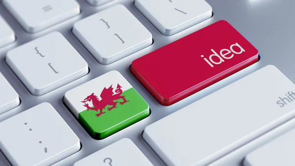 Wales idee concept — Stockfoto