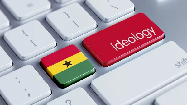 Ghana ideologie Concept — Stockfoto