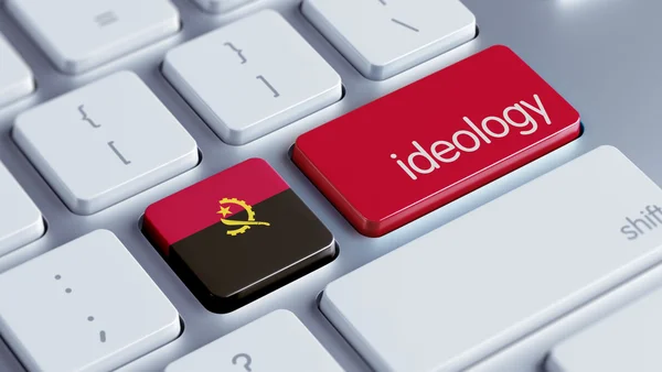 Angola Concepto de ideología — Foto de Stock