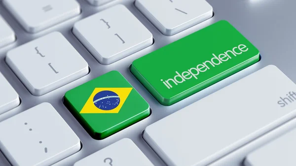 Conceito de Independência do Brasil — Fotografia de Stock