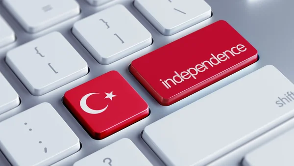 Conceito de independência da Turquia — Fotografia de Stock