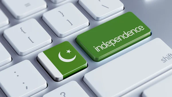 Conceito de independência do Paquistão — Fotografia de Stock
