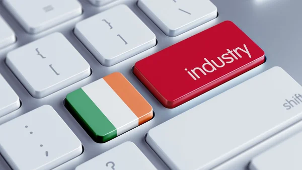 Conceito da indústria da Irlanda — Fotografia de Stock