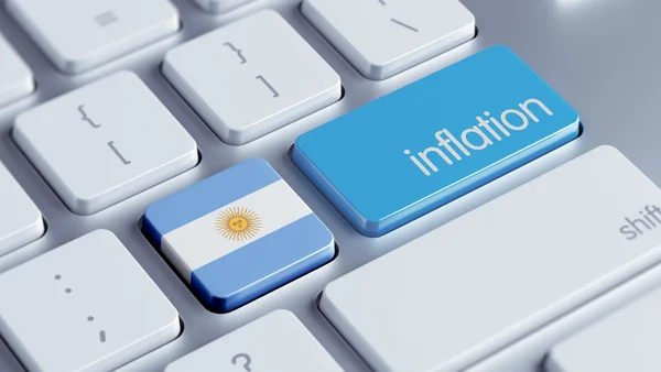 Argentina Inflação Concep — Fotografia de Stock