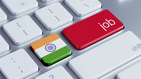 India Job Concept — Stock Photo, Image
