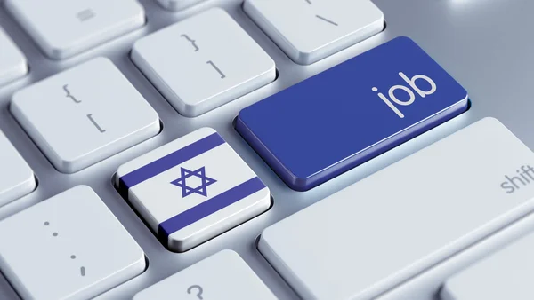 Conceito de emprego de Israel — Fotografia de Stock