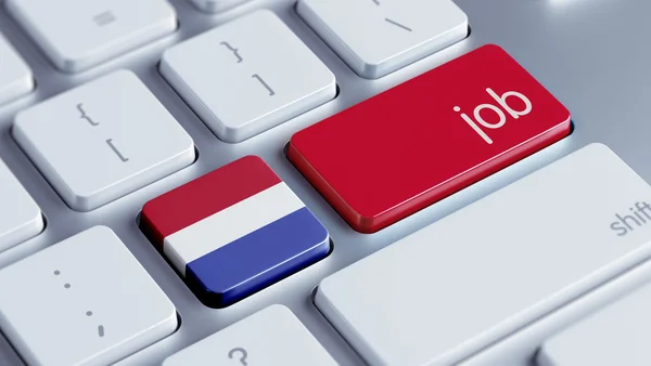 Conceito de emprego na Holanda — Fotografia de Stock