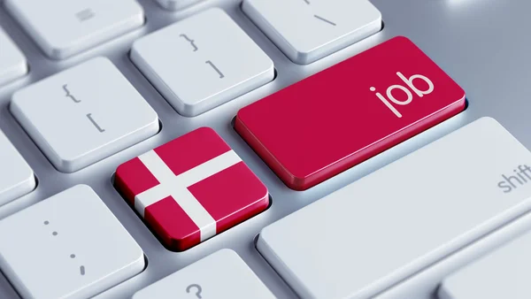 Danemark Concept d'emploi — Photo