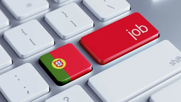 Portugiesisches Jobkonzept — Stockfoto